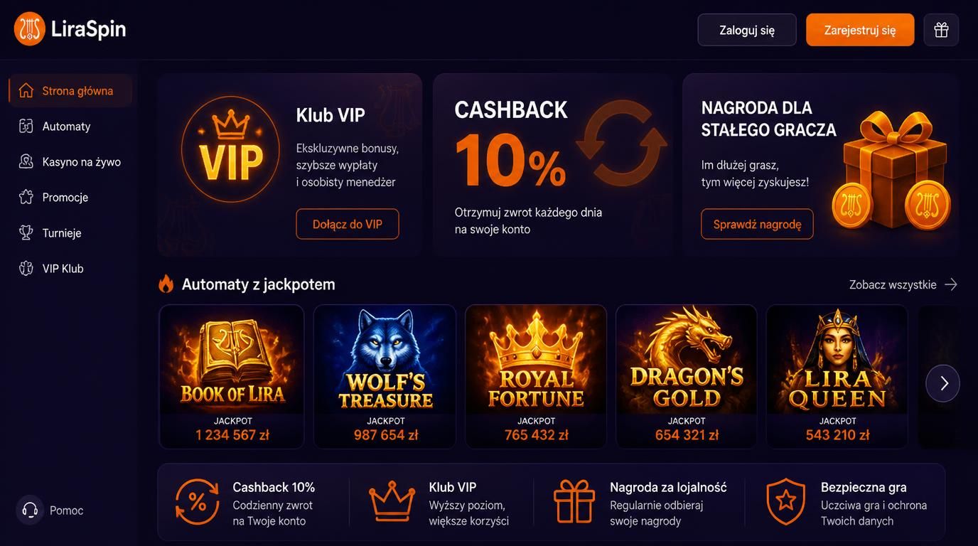 VIP, cashback i progresywne jackpoty